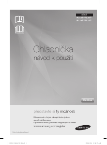 Manuál Samsung RL43TRCMG Lednice s mrazákem