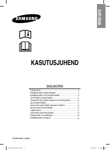 Kasutusjuhend Samsung RL44QTRS Külmik-sügavkülmik