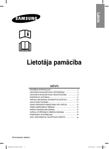 Rokasgrāmata Samsung RL44QTRS Ledusskapis ar saldētavu