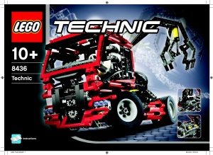 Instrukcja Lego set 8436 Technic Samochód ciężarowy