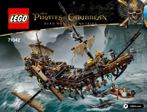 Handleiding Lego set 71042 Pirates of the Caribbean Silent Mary