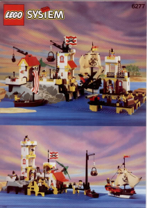 Handleiding Lego set 6277 Pirates Keizerlijke handelspost