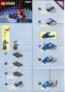 Handleiding Lego set 6834 Ice Planet Hemelslede