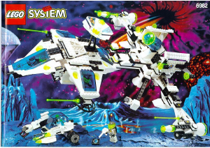 Handleiding Lego set 6982 Exploriens Starship