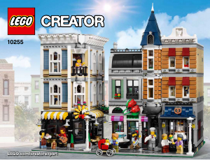 Käyttöohje Lego set 10255 Creator Kortteli