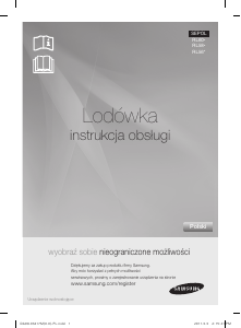 Instrukcja Samsung RL58GHEIH Lodówko-zamrażarka