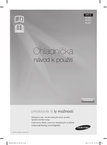 Návod Samsung RL60GGGRS Chladnička s mrazničkou