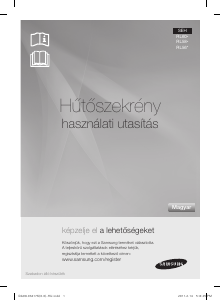 Használati útmutató Samsung RL60GGGRS Hűtő és fagyasztó