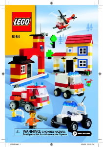 Bruksanvisning Lego set 6164 Classic Redningsgruppe