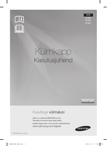Rokasgrāmata Samsung RL60GZGTS Ledusskapis ar saldētavu