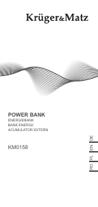 Handleiding Krüger and Matz KM0158 Mobiele oplader