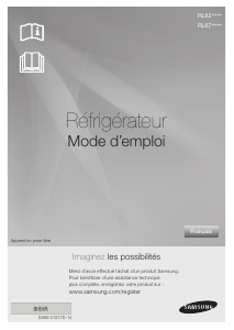 Mode d’emploi Samsung RL62VCSW Réfrigérateur combiné