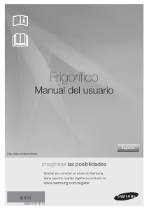 Manual de uso Samsung RL62ZBSH Frigorífico combinado