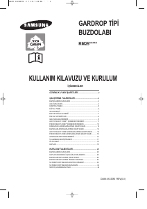Kullanım kılavuzu Samsung RM25KGRS Donduruculu buzdolabı