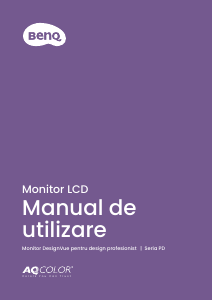 Manual BenQ PD3205UA Monitor LCD