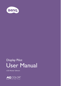Manual BenQ Display Pilot