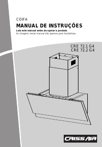 Manual Crissair CRE 72.1 G4 Exaustor