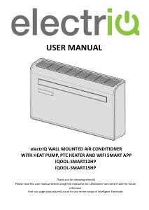Manual ElectriQ IQOOL-SMART15HP Air Conditioner