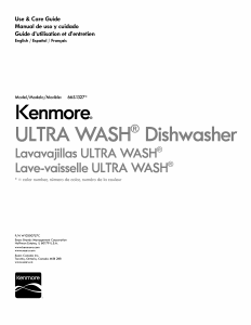 Mode d’emploi Kenmore 665.13272 Lave-vaisselle