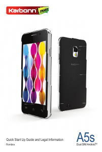 Manual Karbonn A5s Telefon mobil