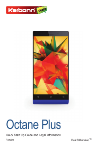 Manual Karbonn Octane Plus Telefon mobil