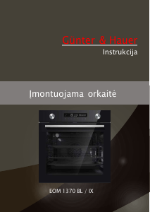 Vadovas Günther & Hauer EOM 1370 BL Orkaitė