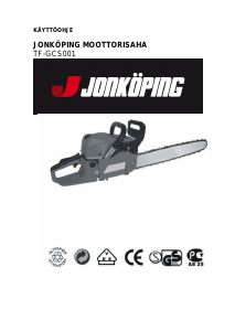 Käyttöohje Jonköping TF-GCS001 Ketjusaha