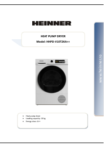 Manual Heinner HHPD-V10T2KA++ Dryer