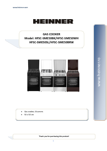 Manual Heinner HFSC-SME50SL Range