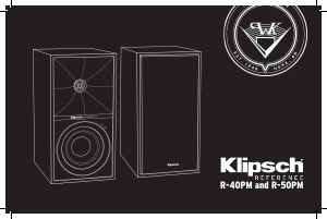 説明書 Klipsch R-40PM ホームシアターシステム