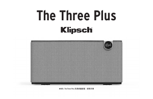Manual de uso Klipsch The Three Plus Altavoz