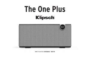 Manual Klipsch The One Plus Altifalante