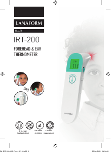 Priručnik Lanaform IRT-200 Termometar