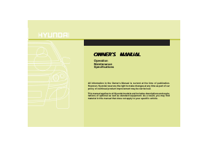 Bruksanvisning Hyundai Accent (2011)