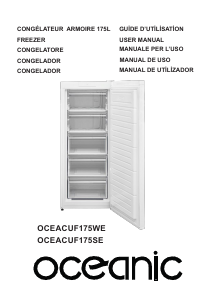 Mode d’emploi Oceanic OCEACUF175SE Congélateur