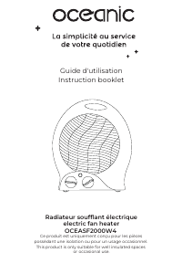 Handleiding Oceanic OCEASF2000W4 Kachel