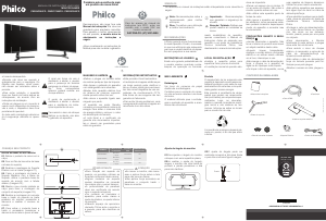Manual Philco PMG24P980FG Monitor LED