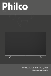 Manual Philco PTV55G2SAGSSBL Televisor LED