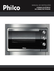 Manual Philco PFE55E Forno