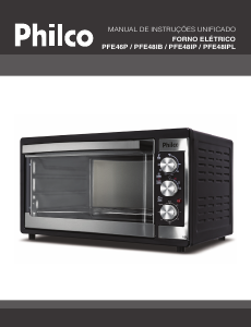Manual Philco PFE46P Forno