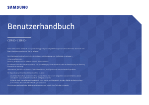 Bedienungsanleitung Samsung C27R500FHR LED monitor