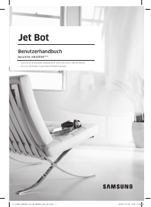 Bedienungsanleitung Samsung VR30T80313W Jet Bot Staubsauger
