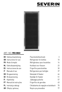 Manual Severin FKS 8841 Refrigerator