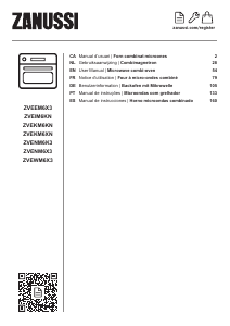 Manual de uso Zanussi ZVEWM6X3 Microondas