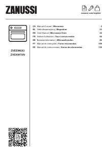 Manual de uso Zanussi ZVEEW6X3 Microondas