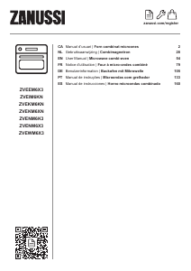 Manual de uso Zanussi ZVEIM6KN Horno