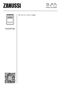 Manual Zanussi ZCG510F1WA Aragaz