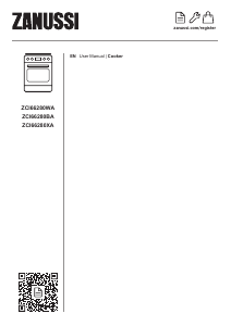 Manual Zanussi ZCI66280XA Range