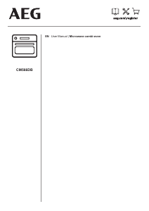 Manual AEG CM566DB Oven