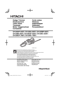 Brugsanvisning Hitachi CH 22EAP Hækkeklipper
